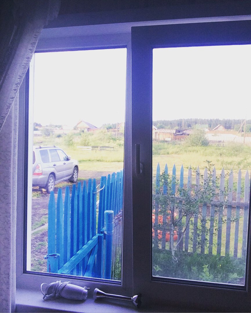 Деревенские окна